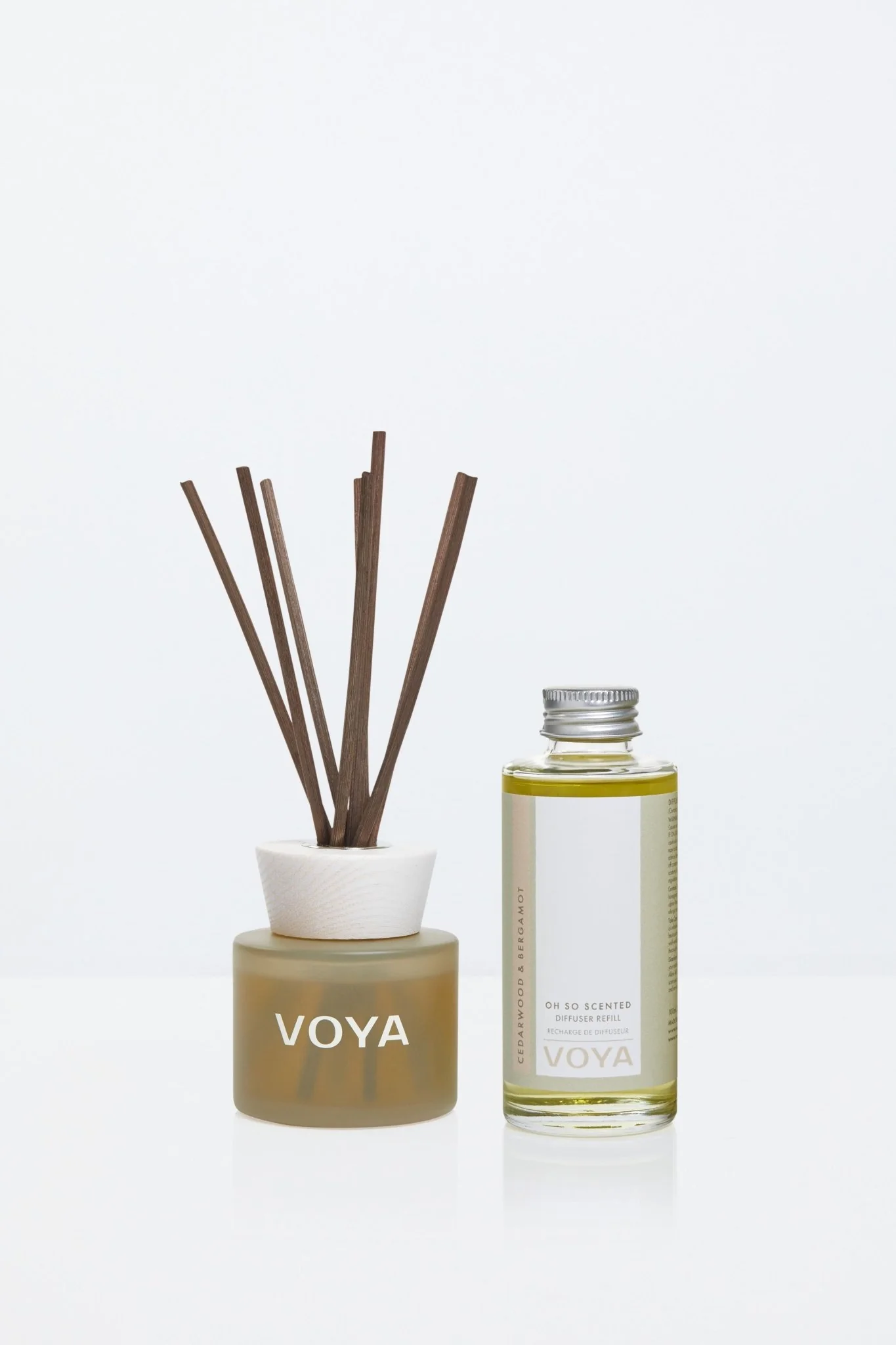 Cedarwood & Bergamot Reed Diffuser & Refill Bundle