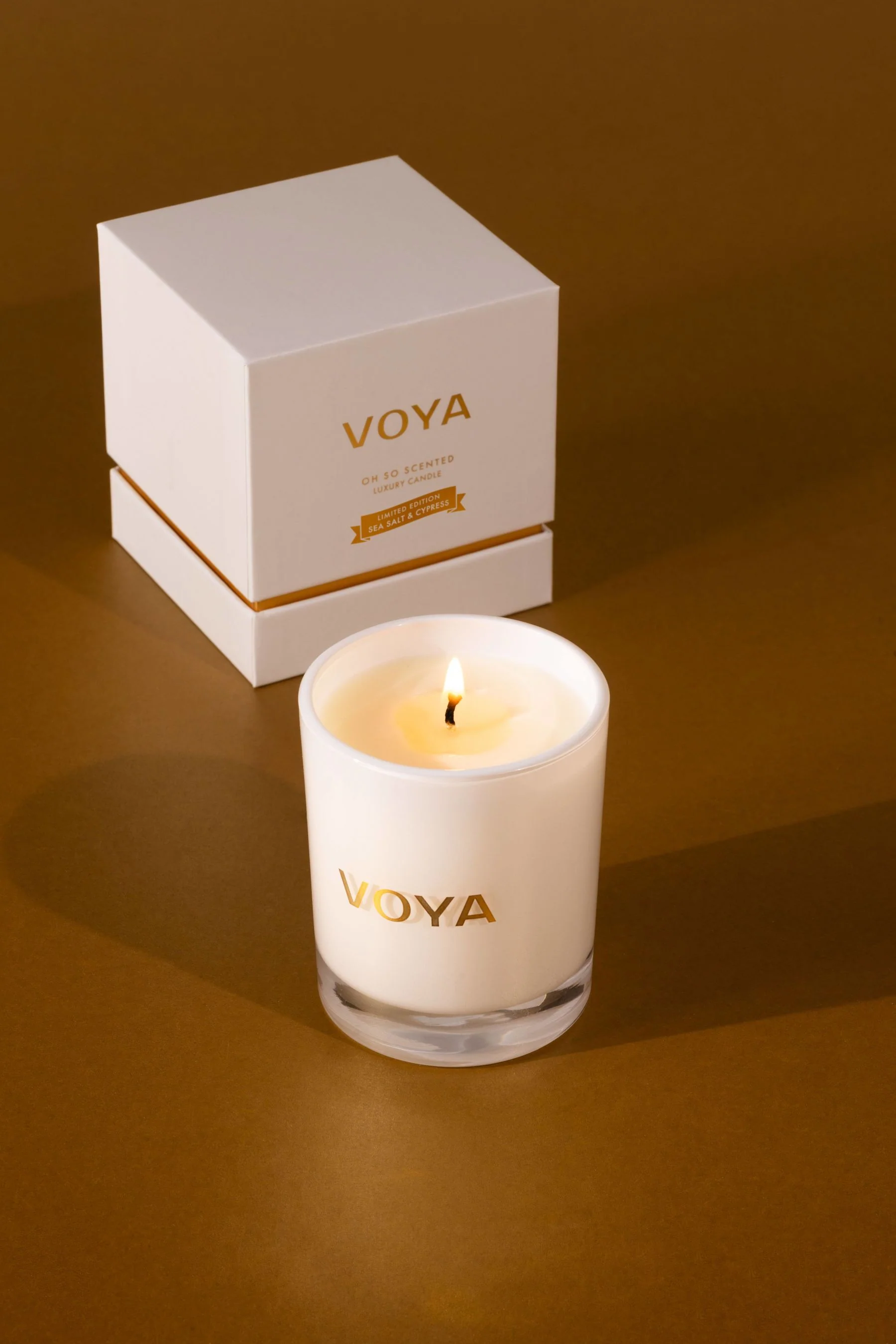 Sea Salt & Cypress | Luxury Scented Candle - Image 4